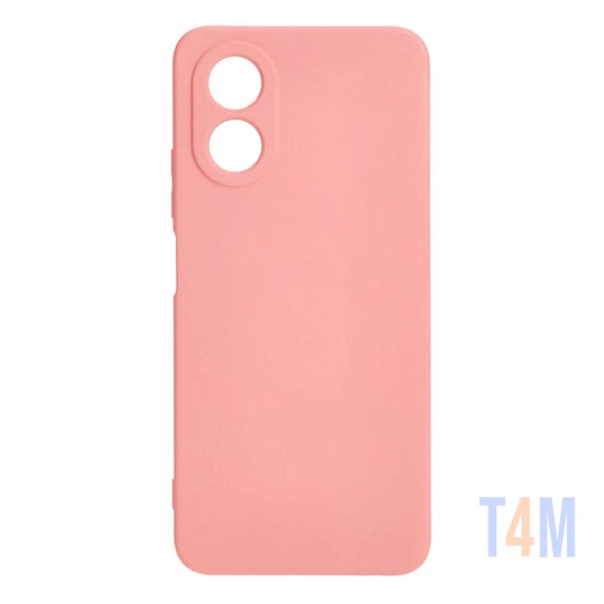 Silicone Case with Camera Shield for Oppo A98 5g Pink